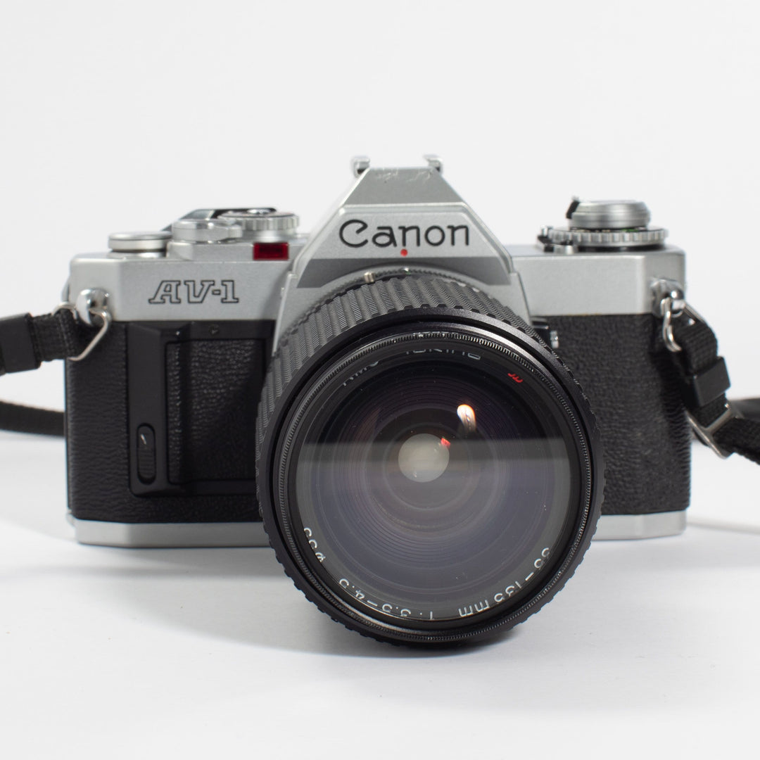 Canon AV-1 with FD 50mm f/1.8 & 35-135mm f/3.5-4.5