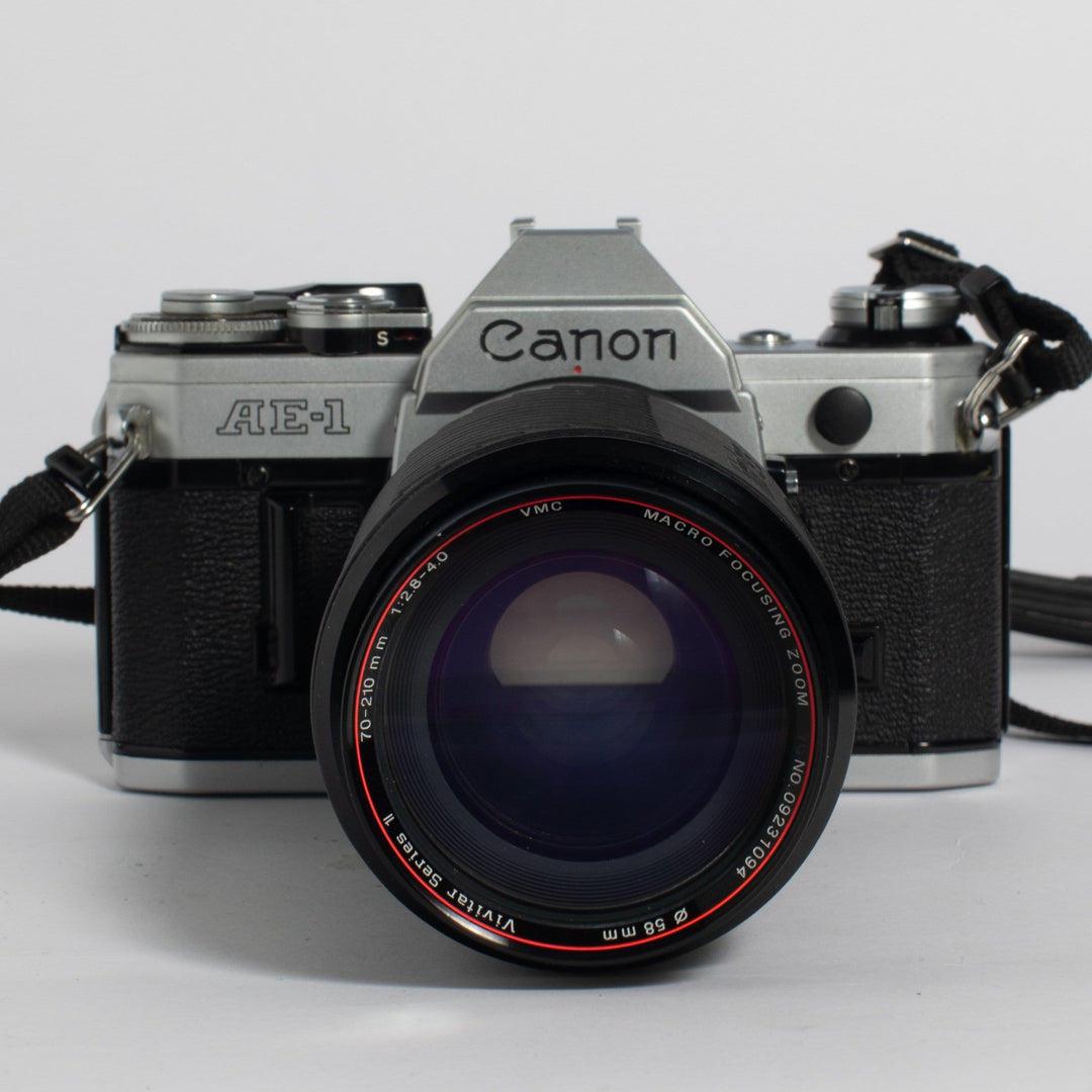 Canon AE-1 50mm FD f/1.8 & 70-210mm f/2.8-4.0 KIT