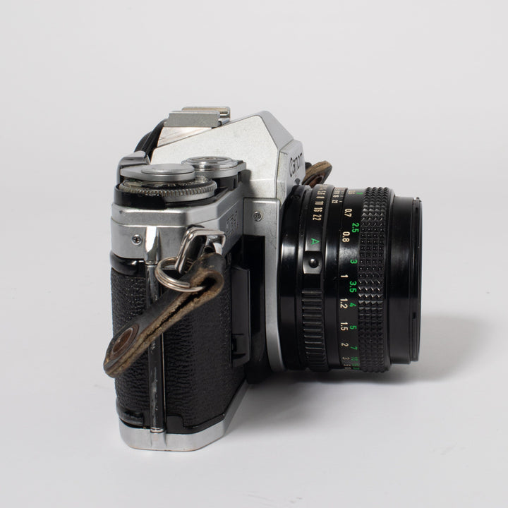 Canon AE-1 50mm FD f/1.8