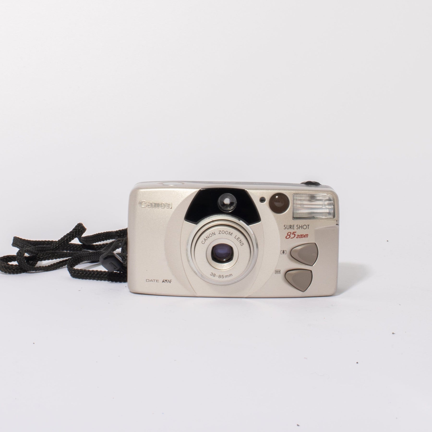 Canon Sure Shot 85 Zoom in Platinum with Original Packaging Film Supply Club
