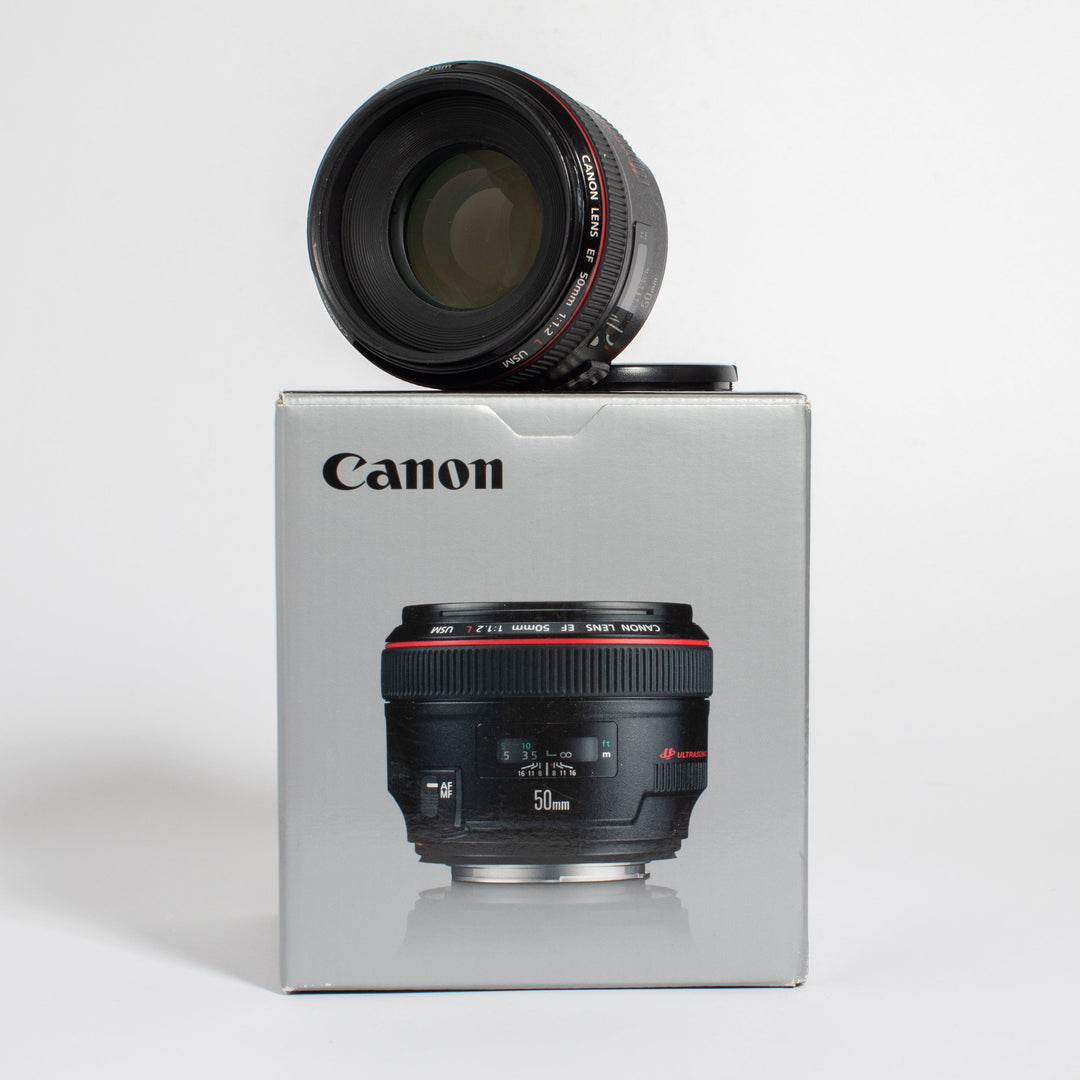 Used Canon 50mm EF lens L Series USM – Film Supply Club