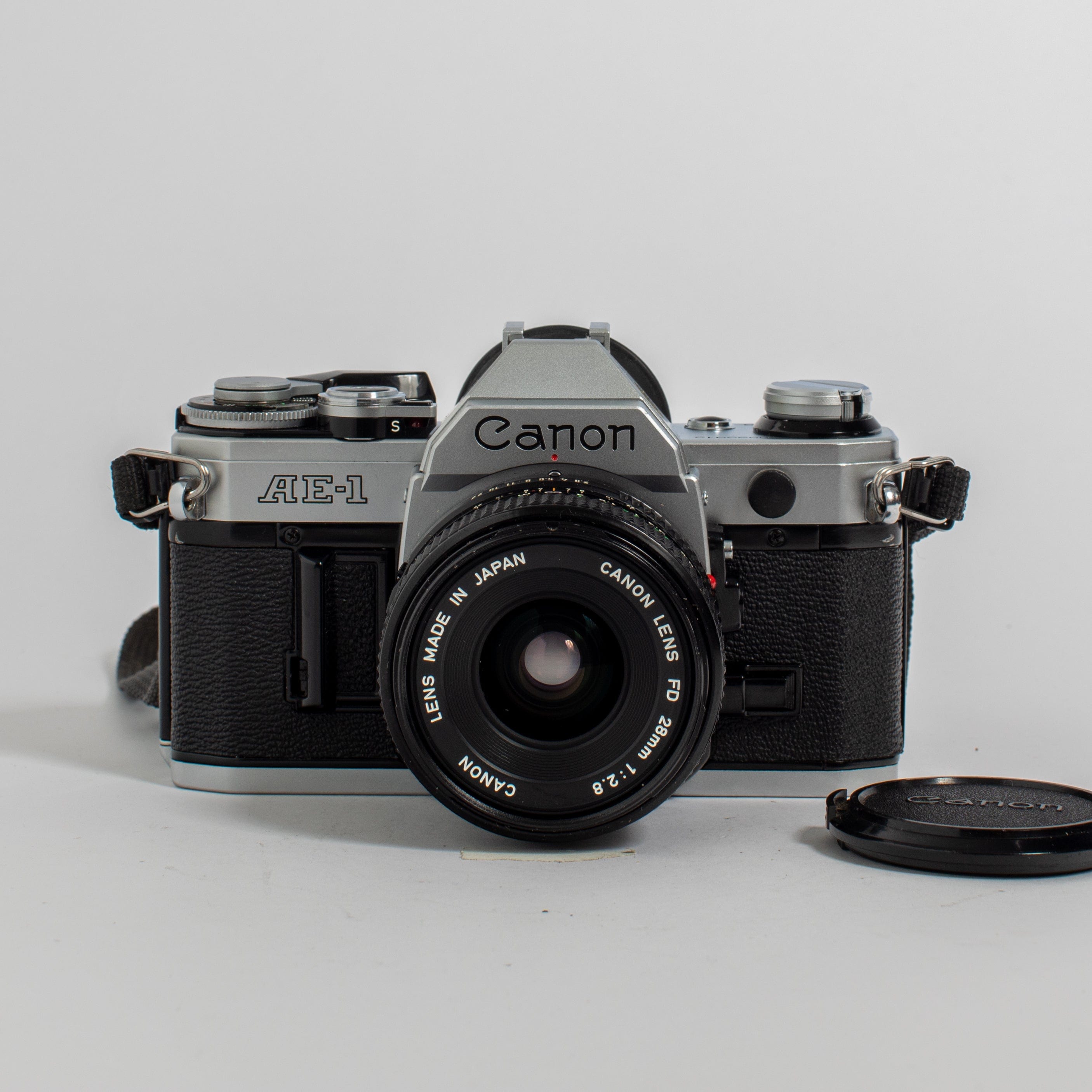 Canon AE-1 w/ FD 28mm f/2.8 lens recent CLA – Film Supply Club