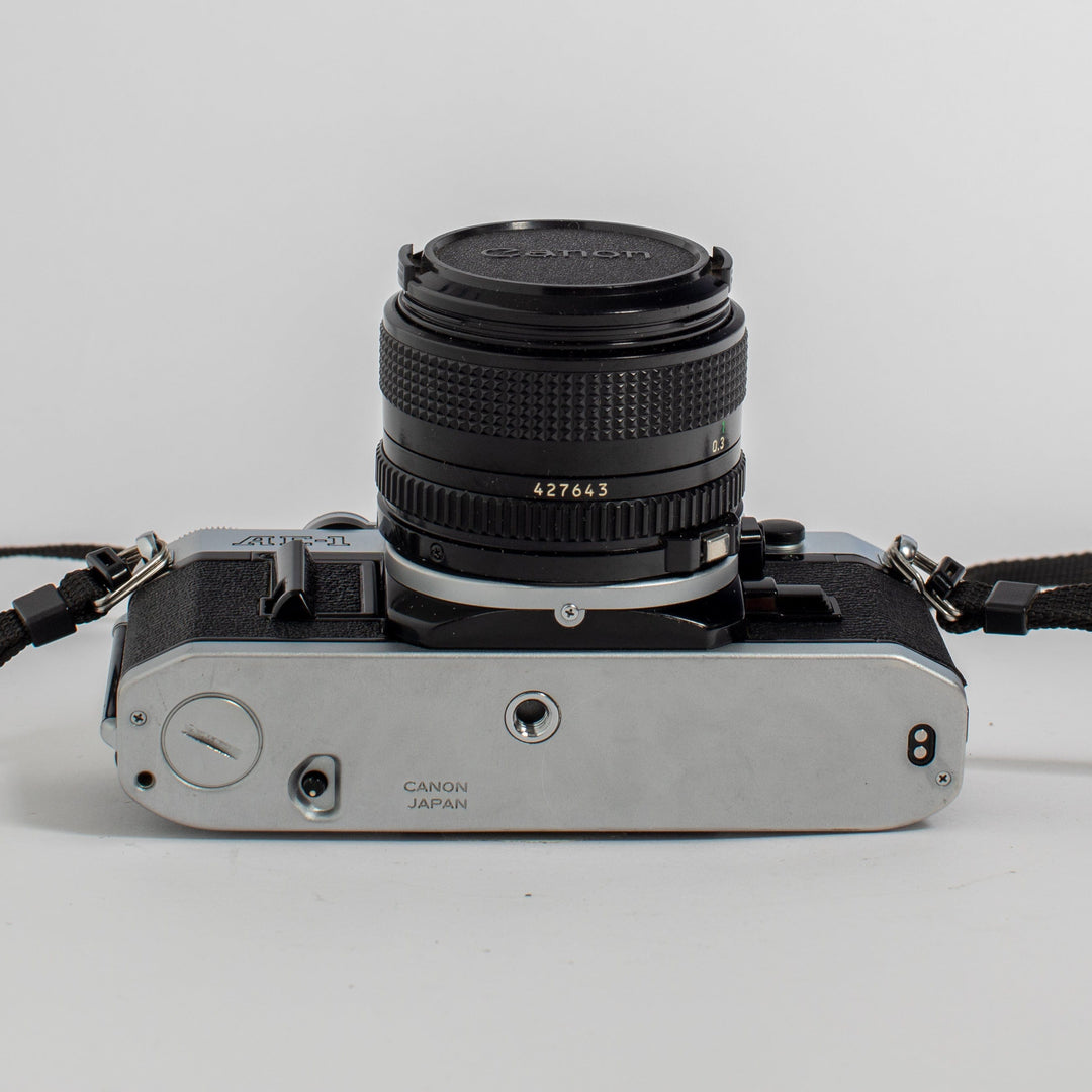 Canon AE-1 w/ FD 28mm f/2.8 lens recent CLA