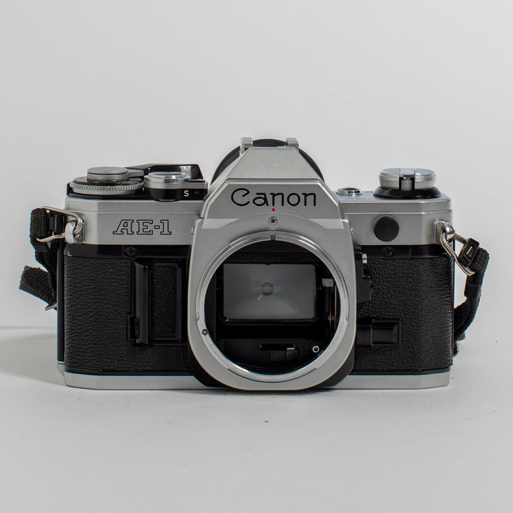 Canon AE-1 w/ FD 28mm f/2.8 lens recent CLA