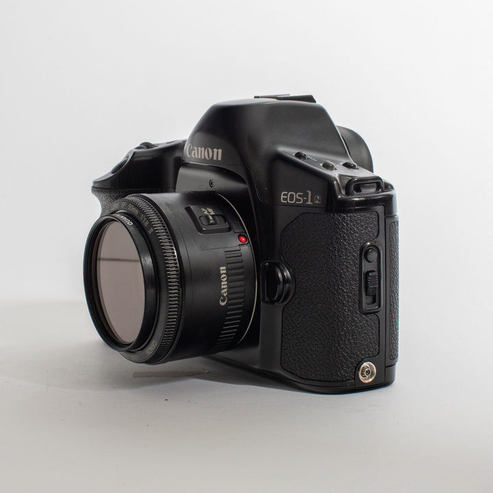 Canon EOS-1N w/ EF 50mm f/1.8 lens