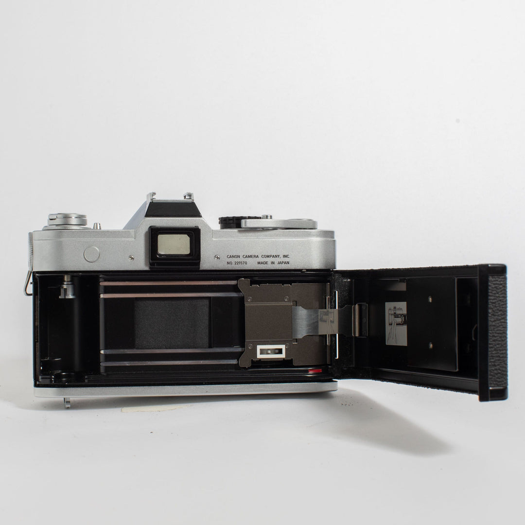 Canon FTb QL 35 Mm Fotocamera Reflex Pellicola S.S.C. Obiettivo 50 Mm F/1.4 - Foto 10