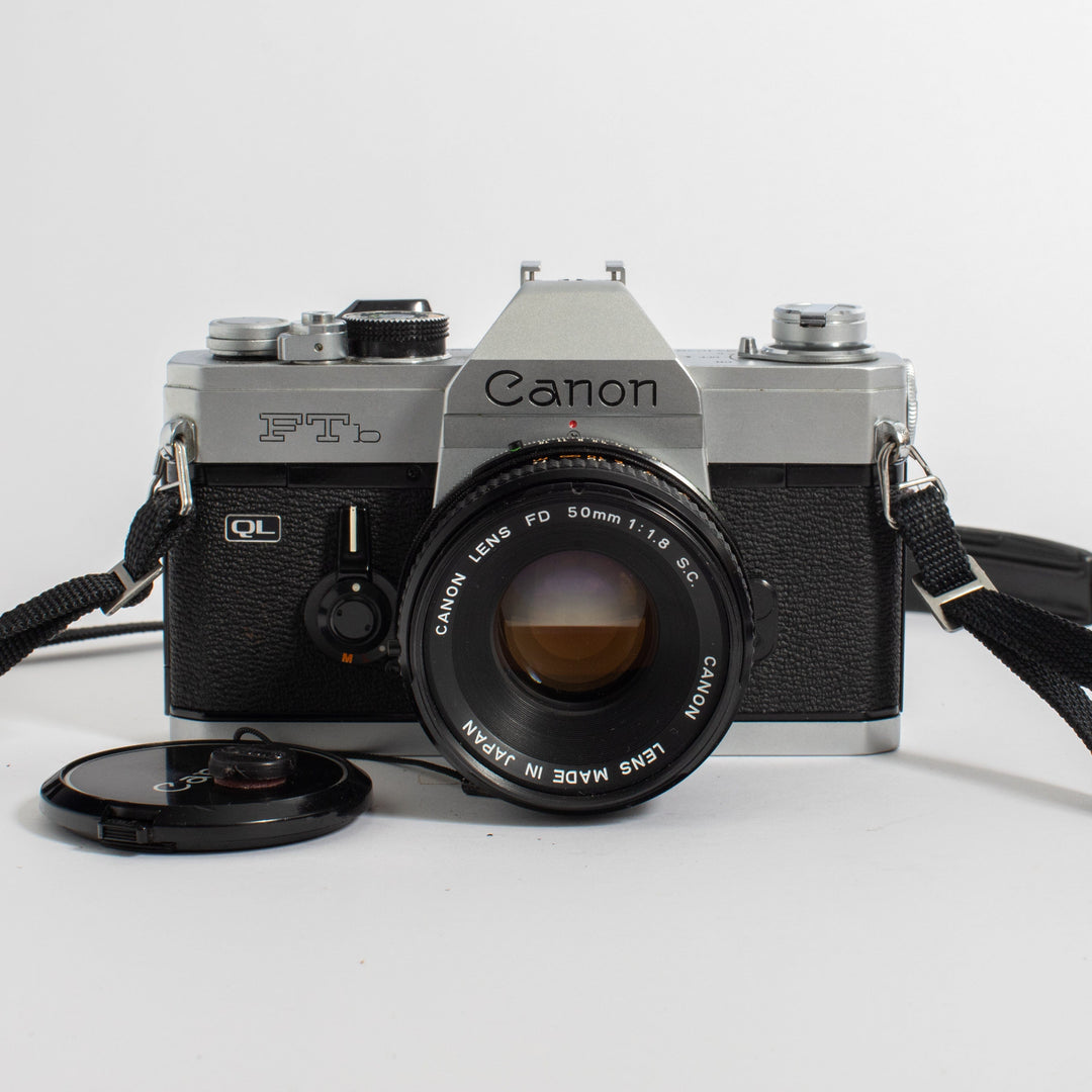 Canon FTb QL w/ FD 50mm f/1.8 S.C. lens