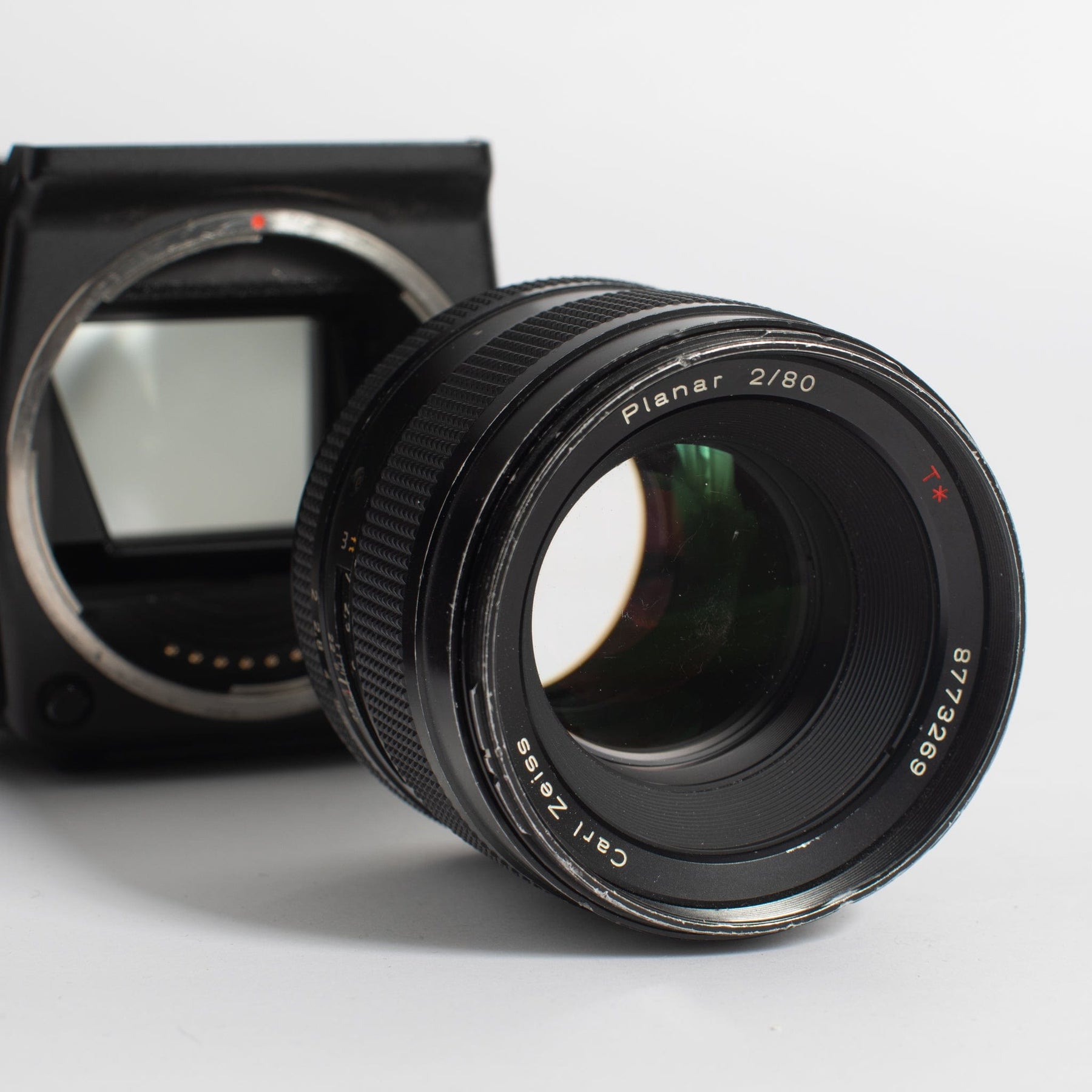 Contax 645 with 80mm Carl Zeiss Planar f/2 and Brightened View Finder –  Film Supply Club