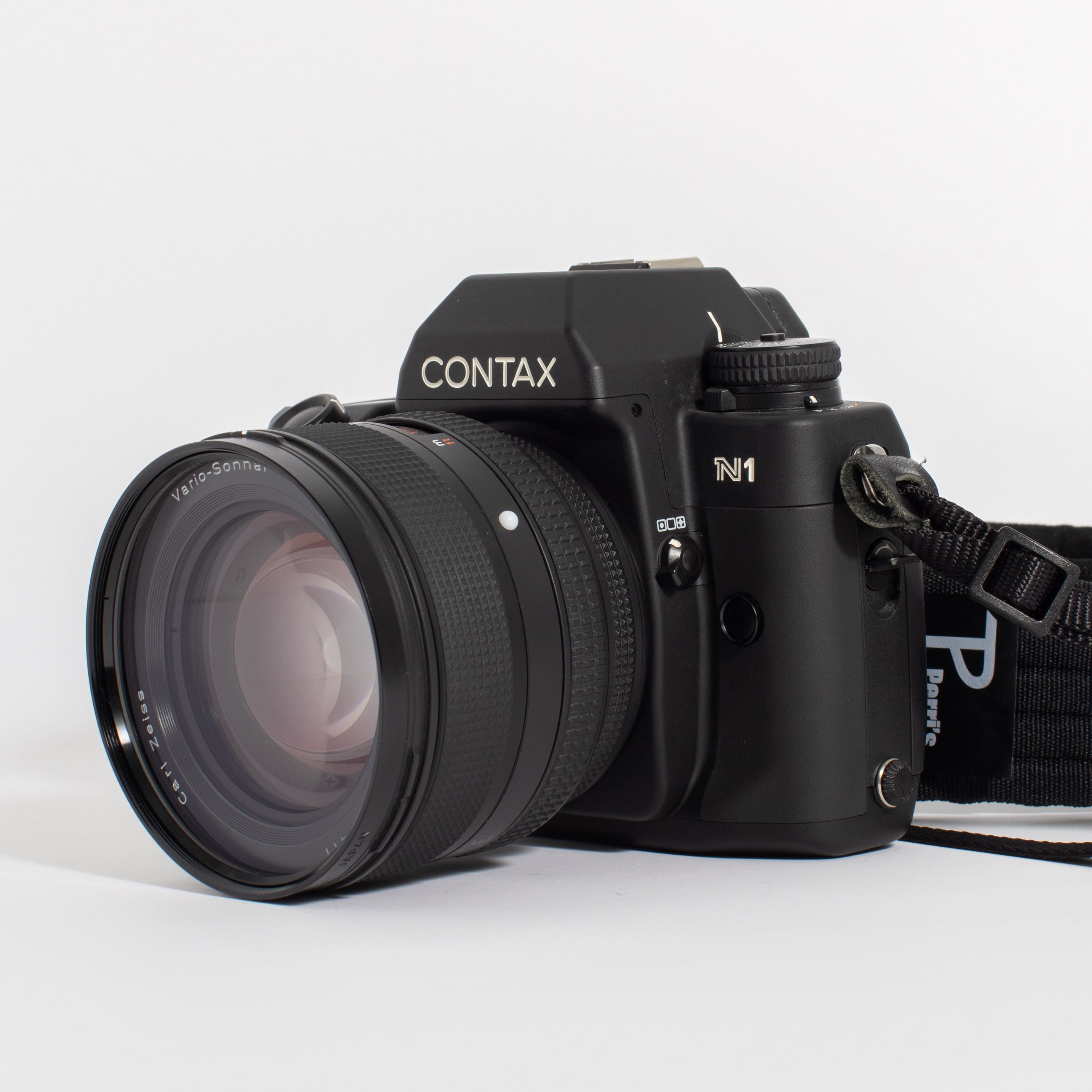 Contax N1 with Zeiss 24-85mm f/3.5-4.5 Lens and Flash – Film