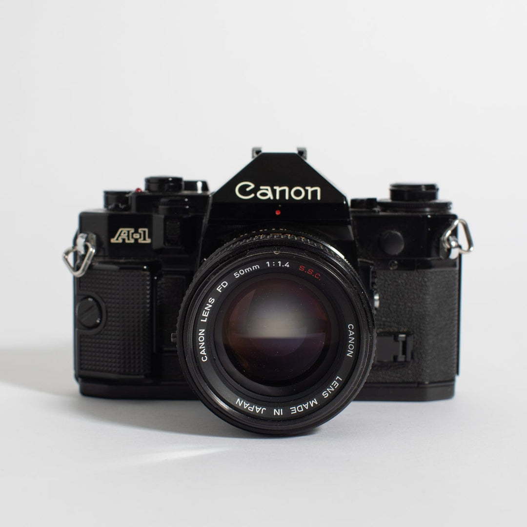 Canon A-1 with 50mm f/1.4 Canon Lens