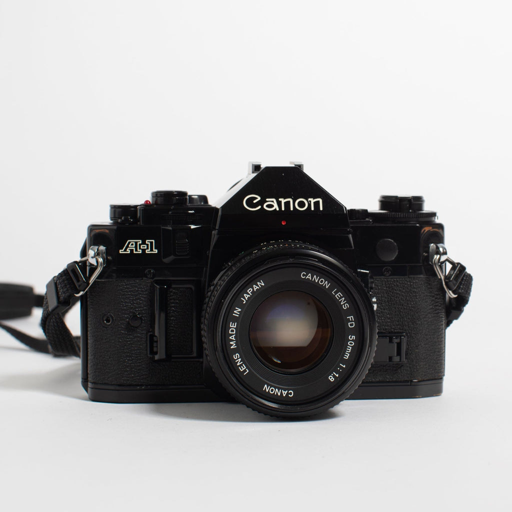 Canon A-1 with FD 50mm f/1.8 Lens -- fresh CLA – Film Supply Club