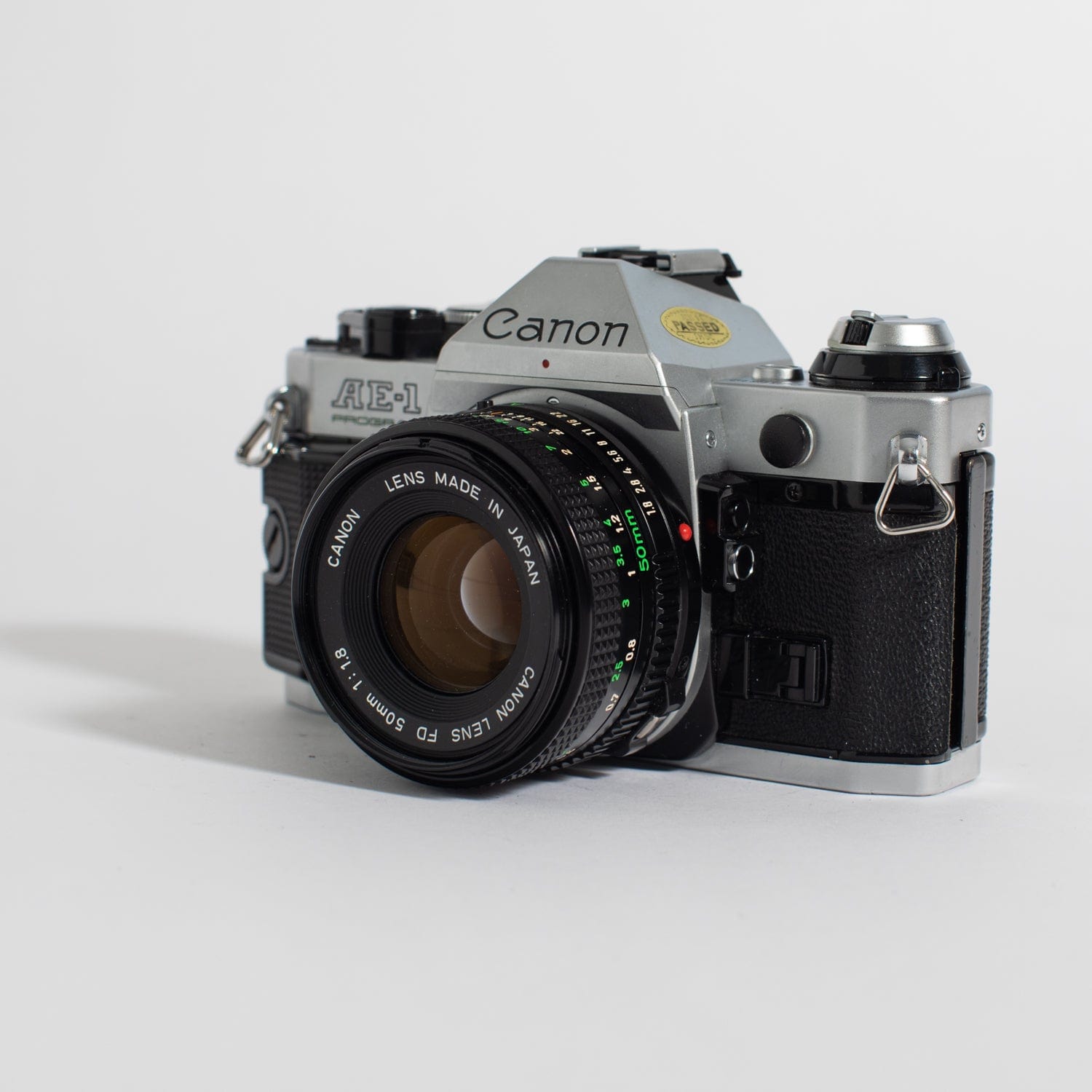 Canon AE-1 Program 50mm w/ FD f/1.8 w/ Original Box – Film