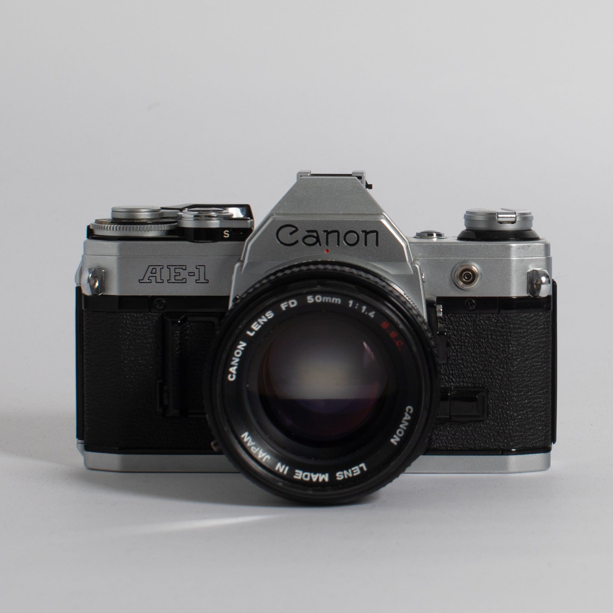 Canon AE-1 with 50mm f/1.4 and 35mm f2.8 lenses