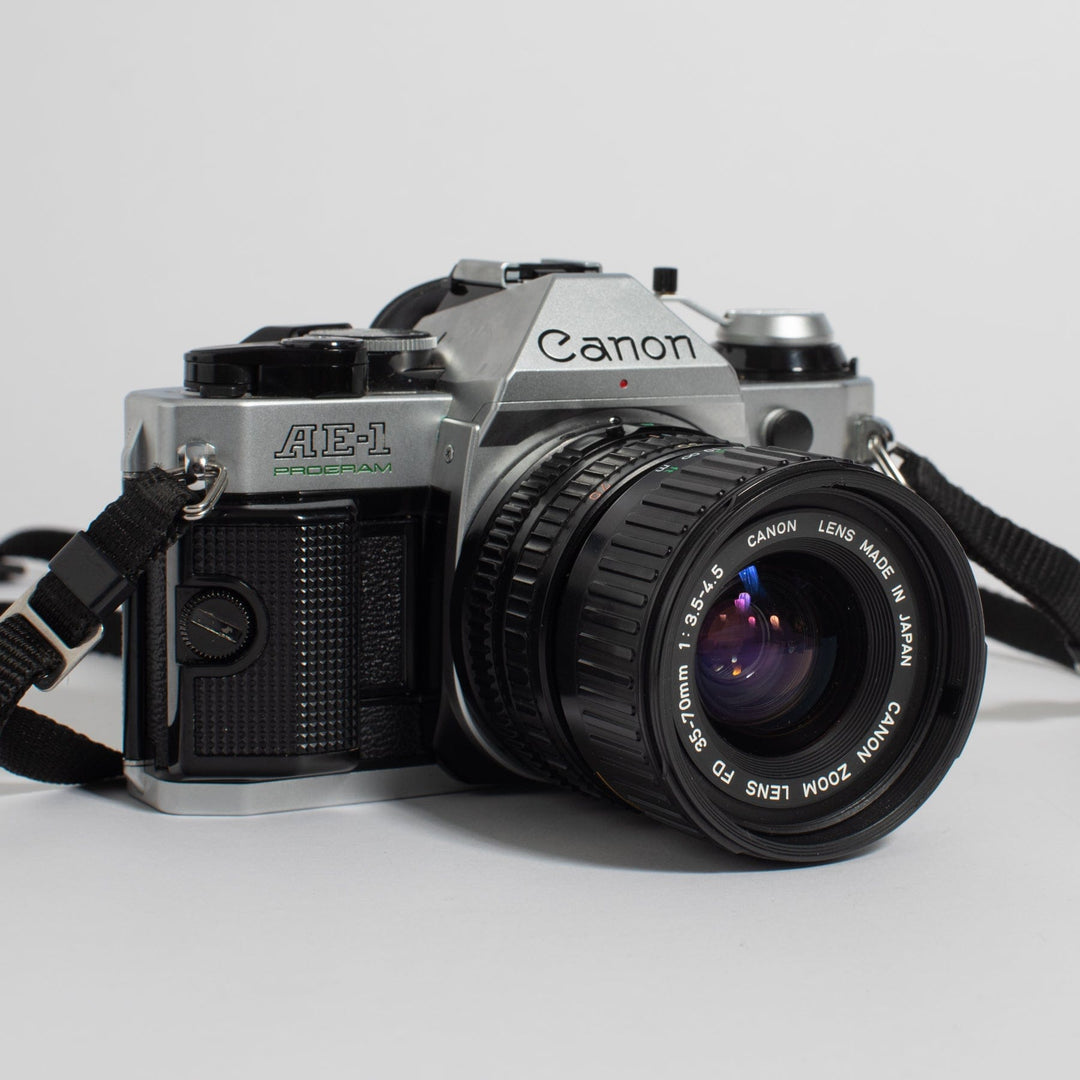 Canon AE-1 Program with Canon Zoom Lens FD 35-70mm f/3.5-4.5