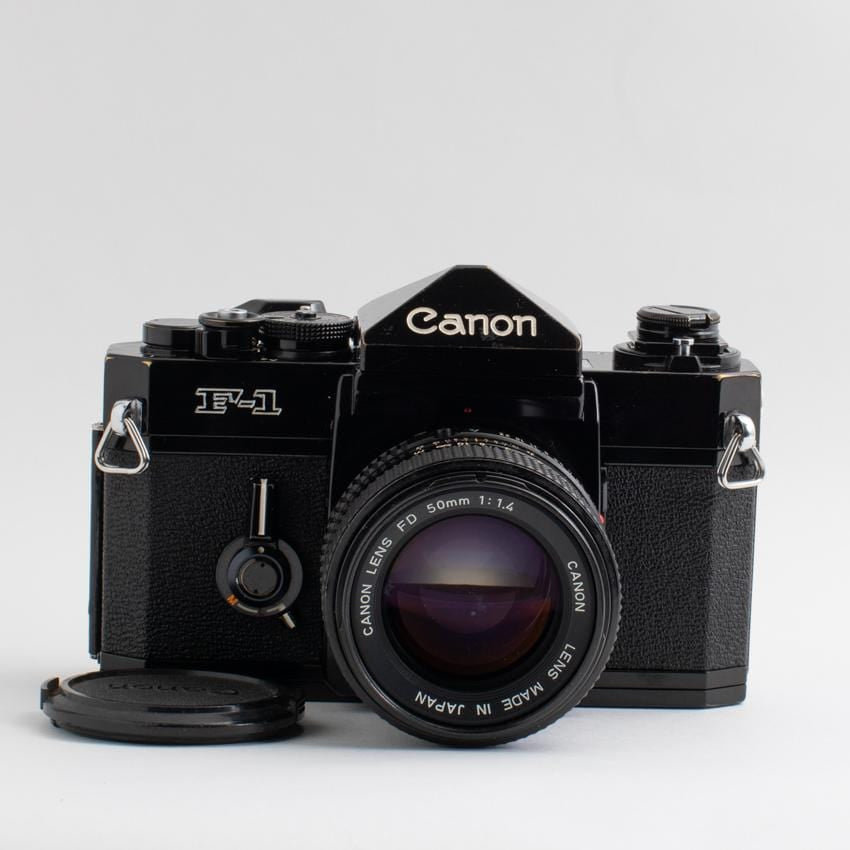 Canon F-1 with 50mm f/1.4 Lens