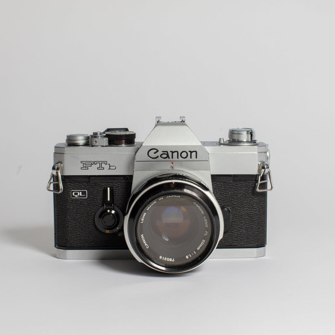 Canon FTb QL w/ 50mm 1.8 FL lens