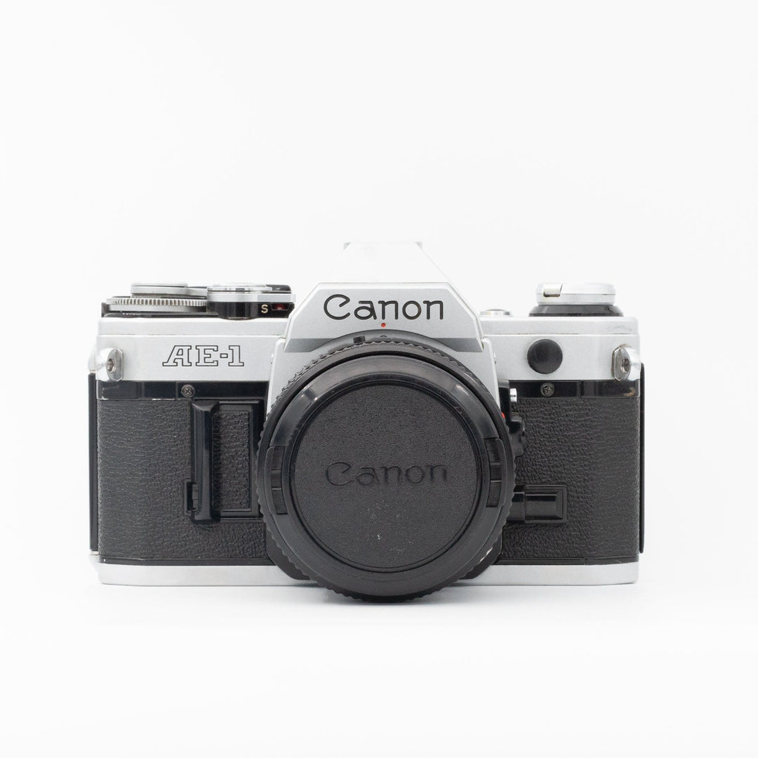 Canon AE-1 with Canon FD 50mm f/1.8 lens