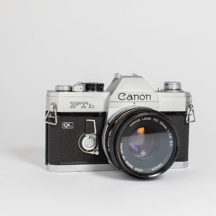 Canon FTb QL w/ FD 50mm 1.8 S.C. Lens