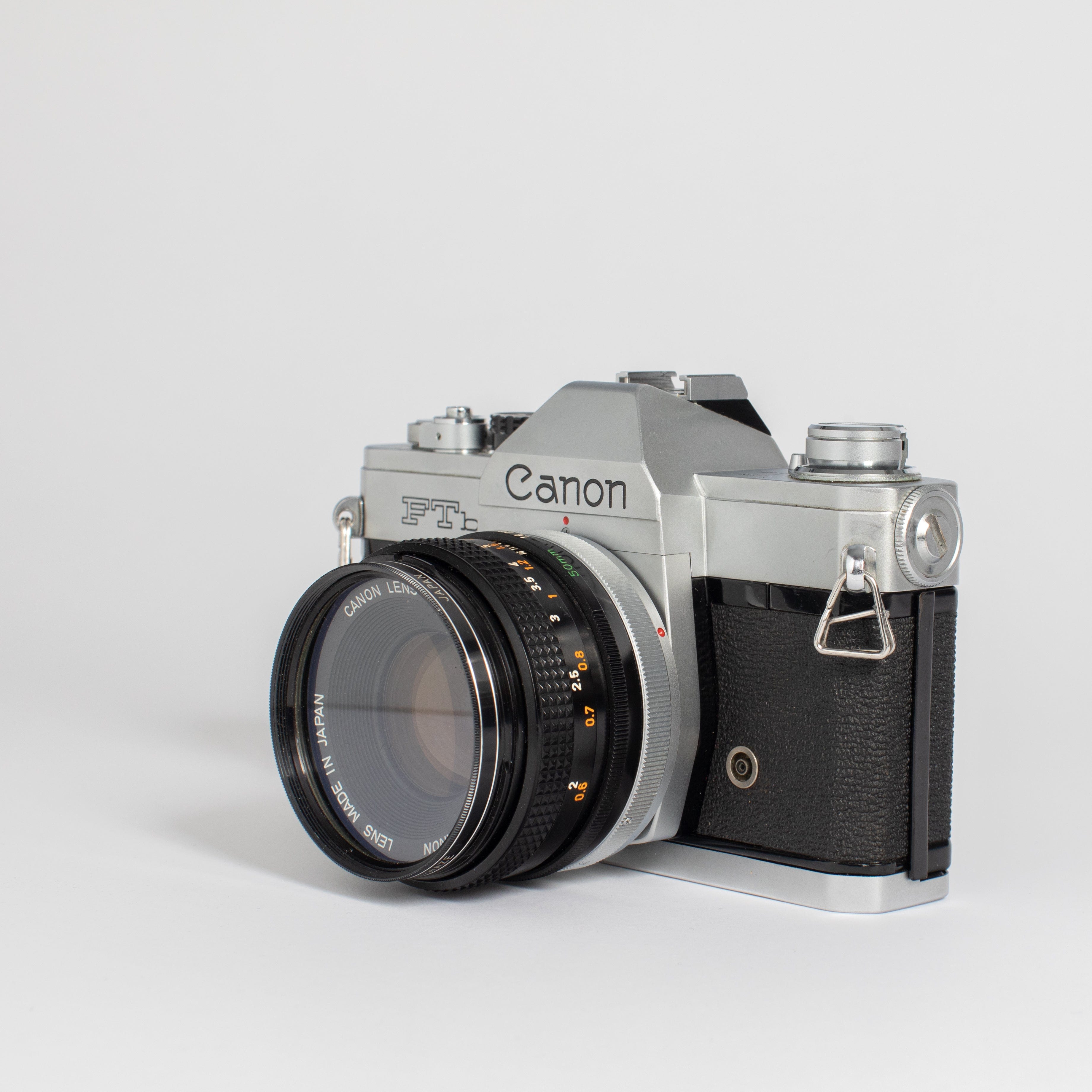 Canon FTb QL w/ FD 50mm 1.8 S.C. Lens – Film Supply Club