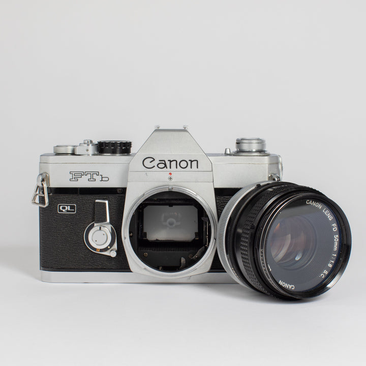 Canon FTb QL w/ FD 50mm 1.8 S.C. Lens