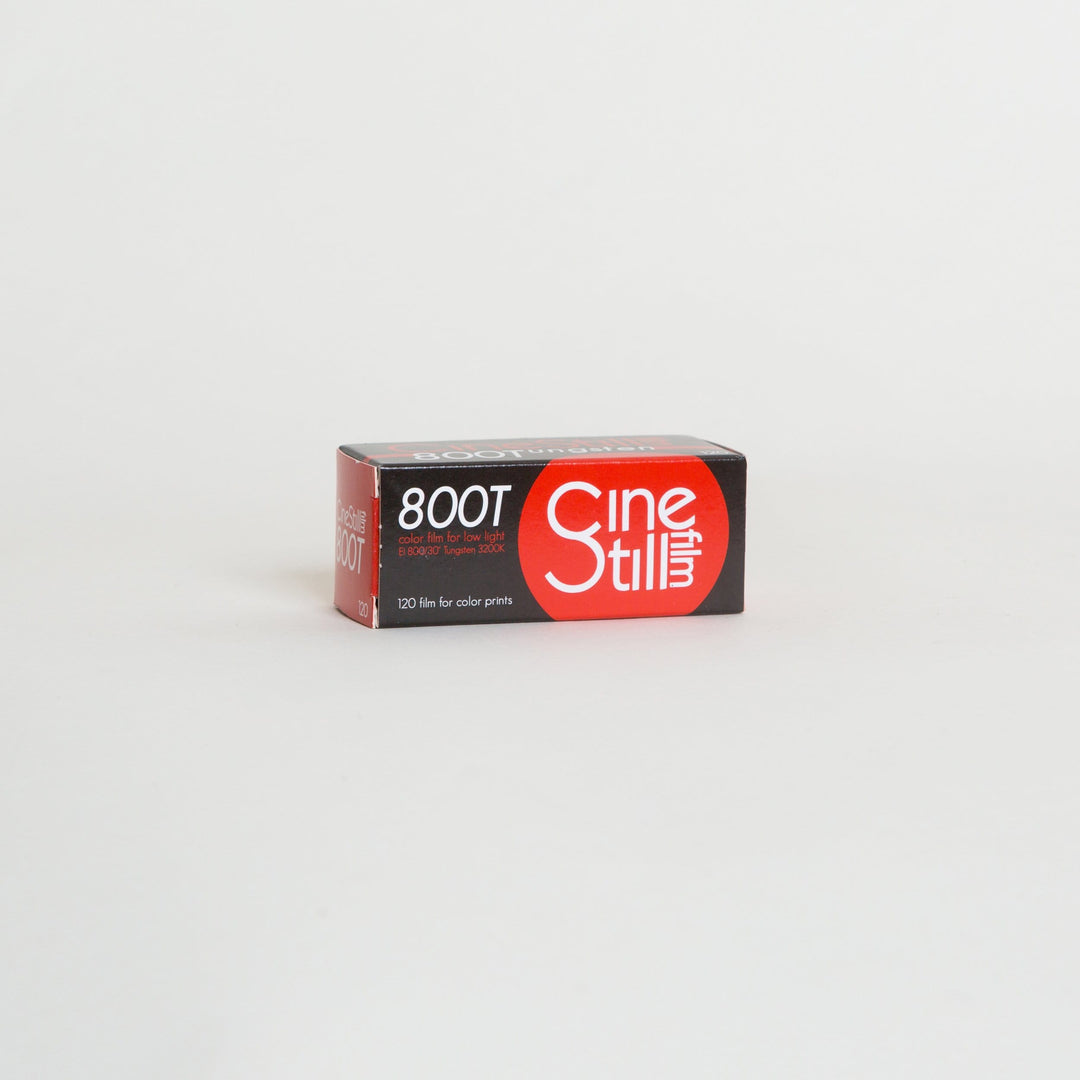 Cinestill 120 Medium Format 800 Tungsten High Speed Color Film (Single Roll Purchase)