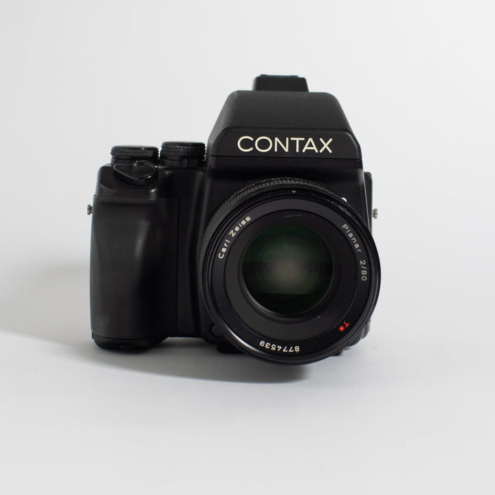 Contax 645 with 80mm Carl Zeiss Planar f/2 and Original Boxes