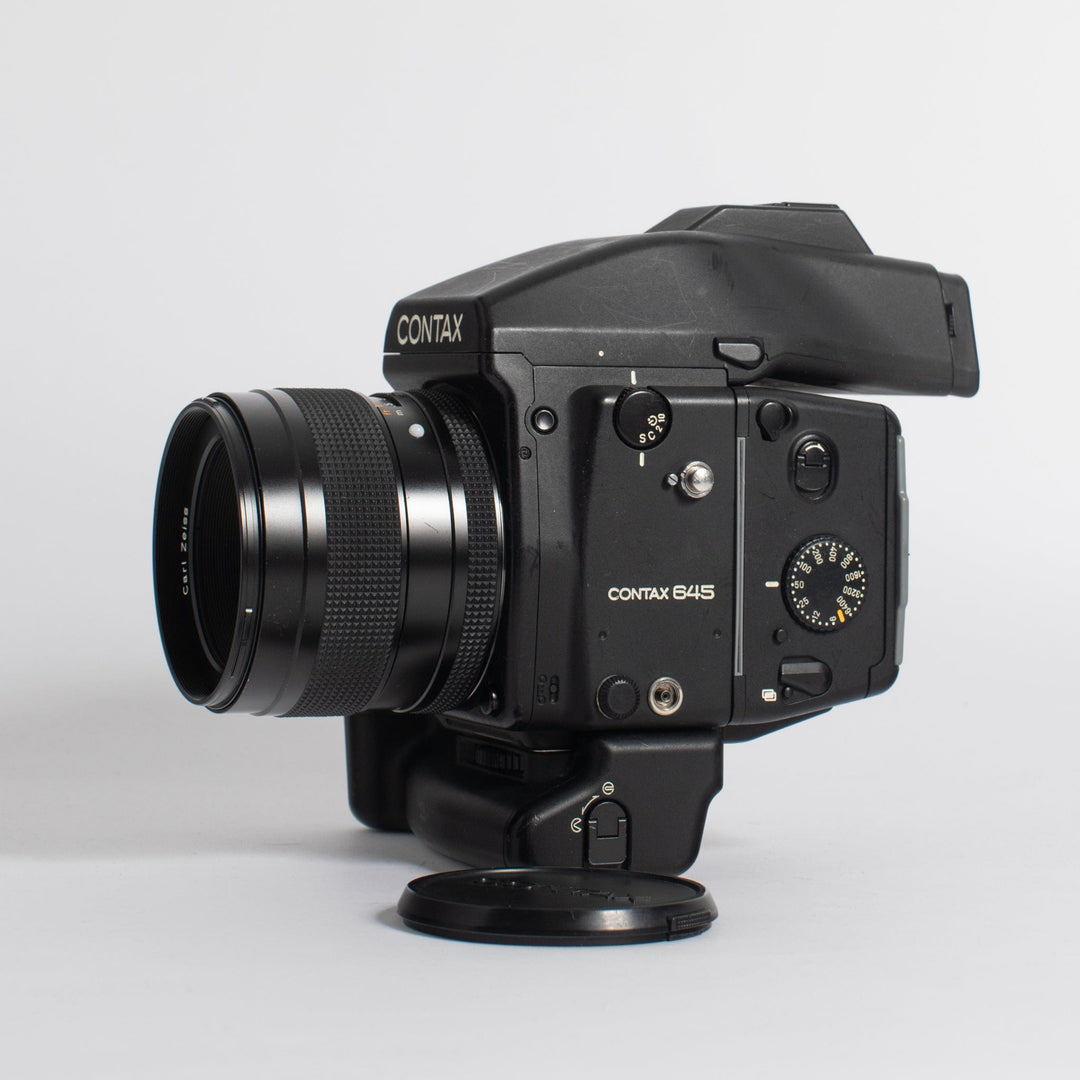 Pentax Contax 645 Film Back Contax 645 With Prism Finder And MFB-1
