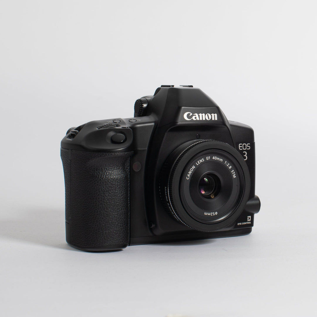 Canon EOS-3 with 40mm Canon Pancake Lens – Film Supply Club