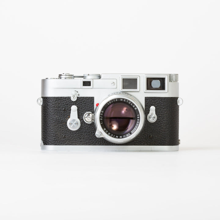 Leica M3 with Leica LEITZ SUMMICRON 50mm f/2 RIGID Silver
