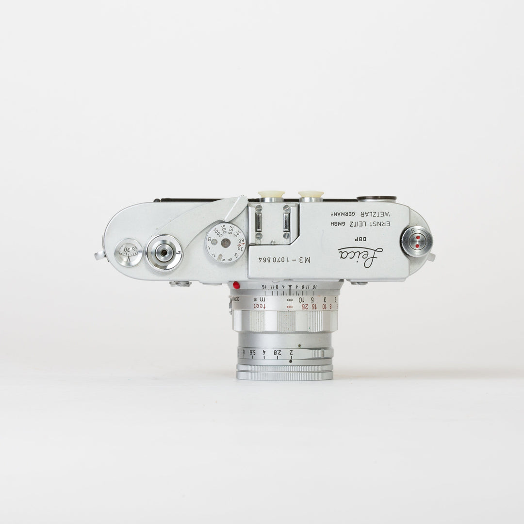 Leica M3 with Leica LEITZ SUMMICRON 50mm f/2 RIGID Silver