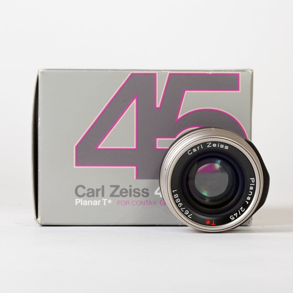 Zeiss Planar T* 45mm f/2 Lens for Contax G Mount – Film Supply Club
