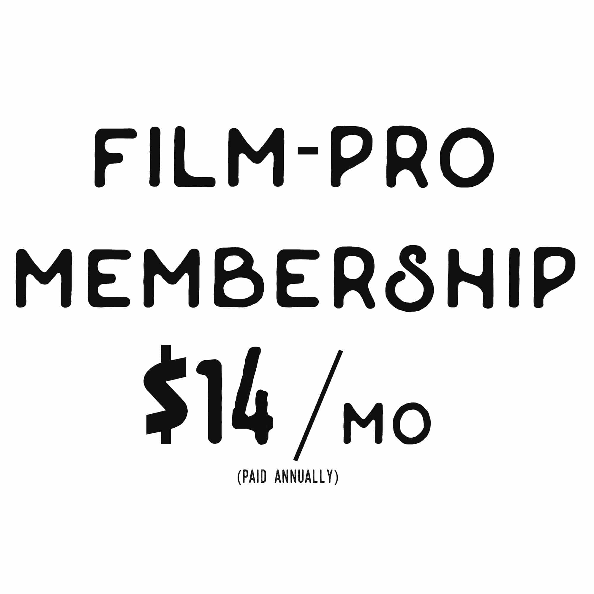 Membership | Film Pro