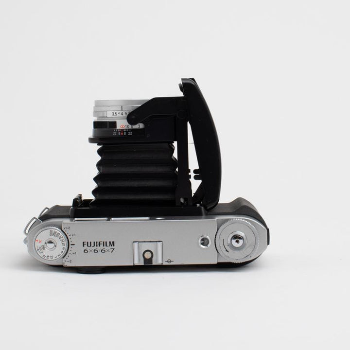 Fujifilm GF670 Rangefinder Folding Camera w Fresh CLA