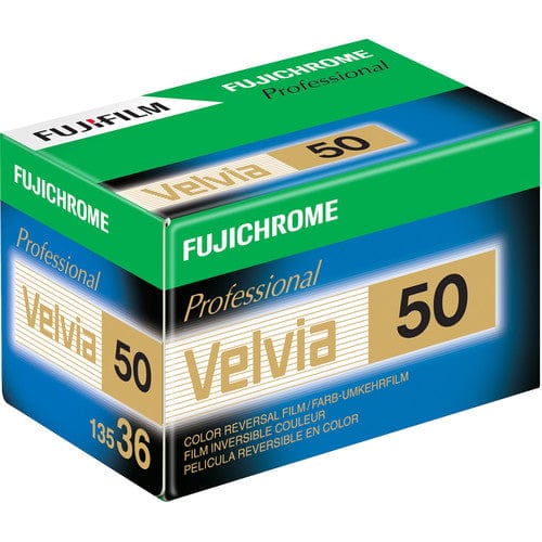 Fujfilm Velvia 50, 35mm, Color Positive Film (Single Roll Purchase)