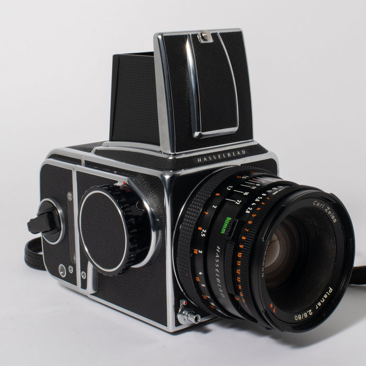 Hasselblad 500 C/M with Zeiss Planar 80mm f/2.8 CF Lens - FRESH CLA