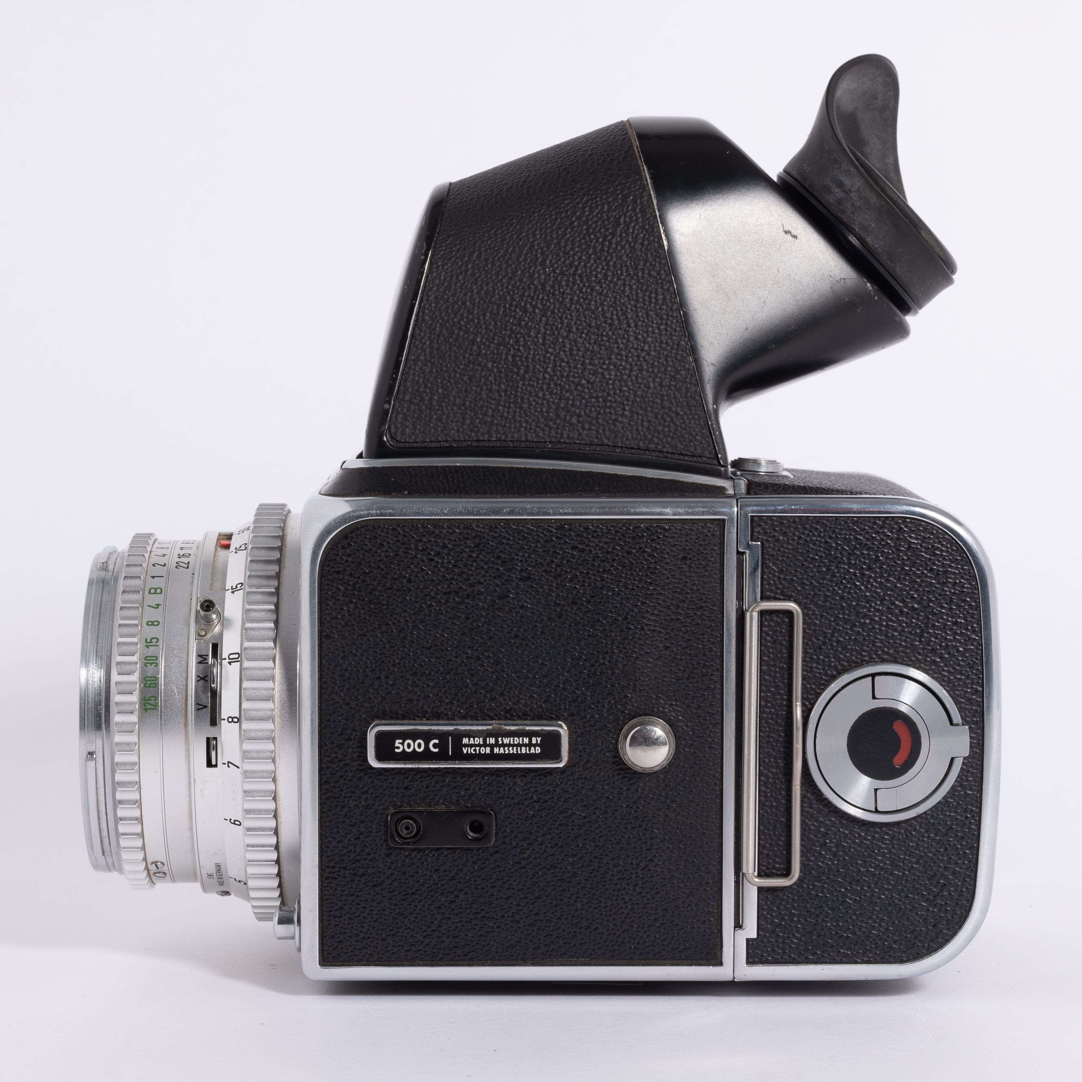 Hasselblad 500C with Zeiss Planar T* 80mm f/2.8 and Prism Finder 