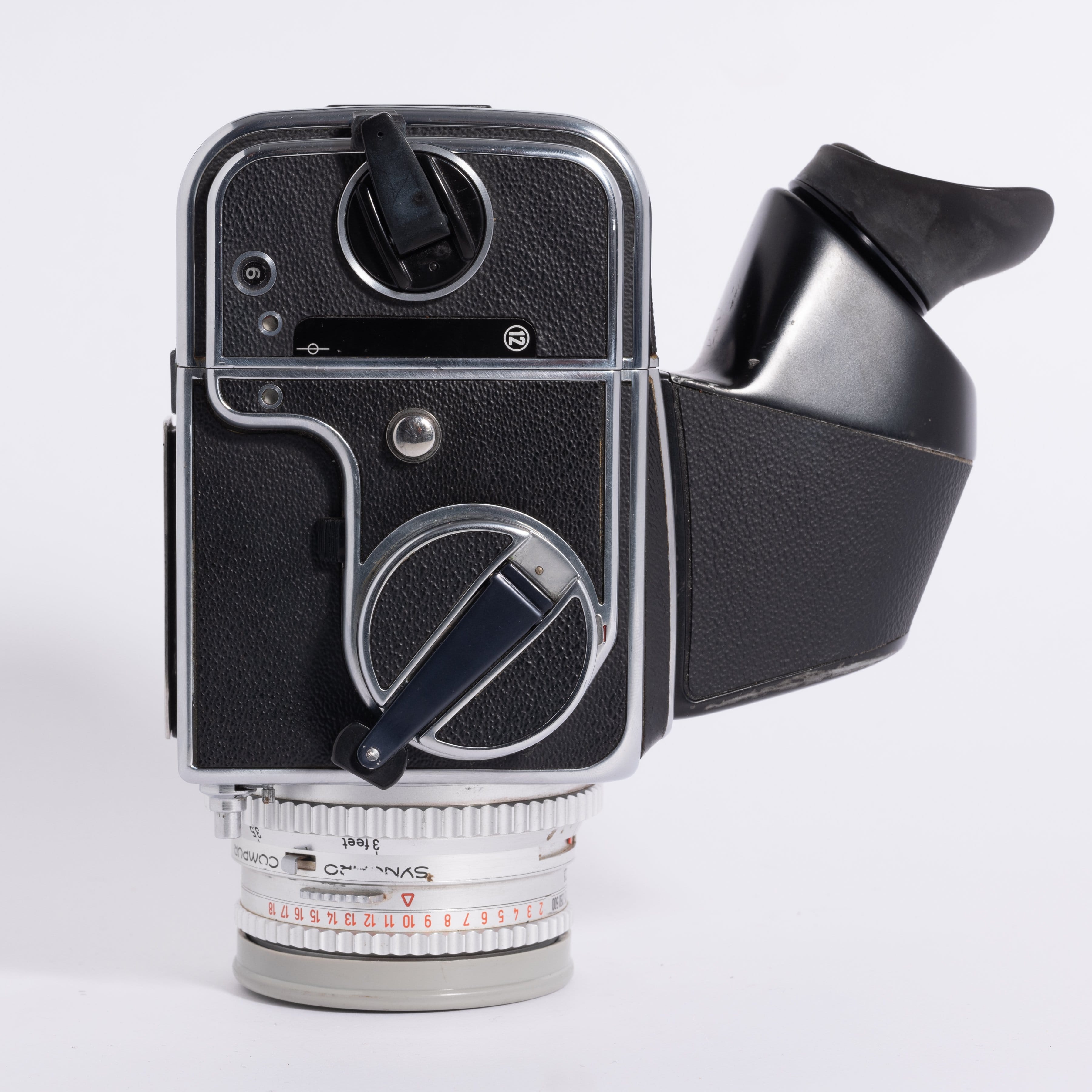 Hasselblad 500C with Zeiss Planar T* 80mm f/2.8 and Prism Finder 