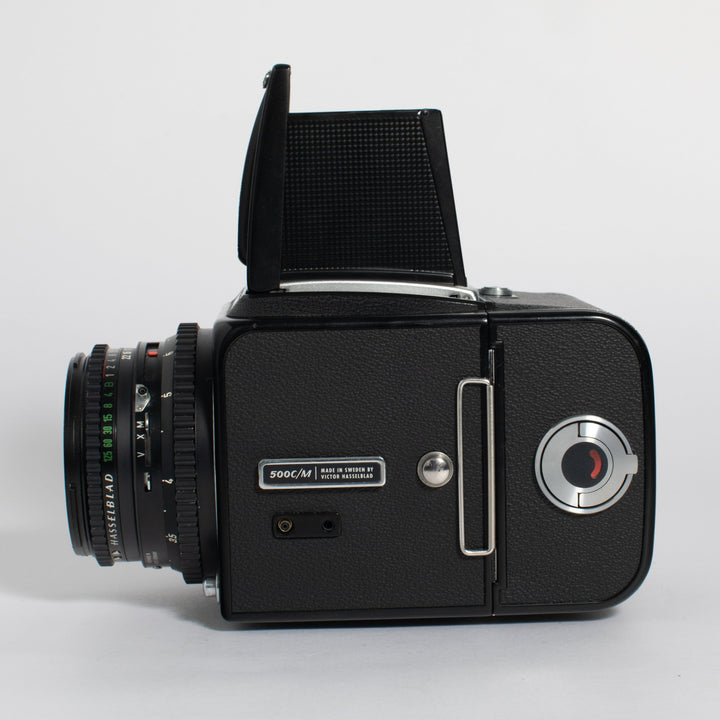 Hasselblad 500 C/M with Zeiss Planar T* 80mm f/2.8 Lens and Bag - FRESH CLA