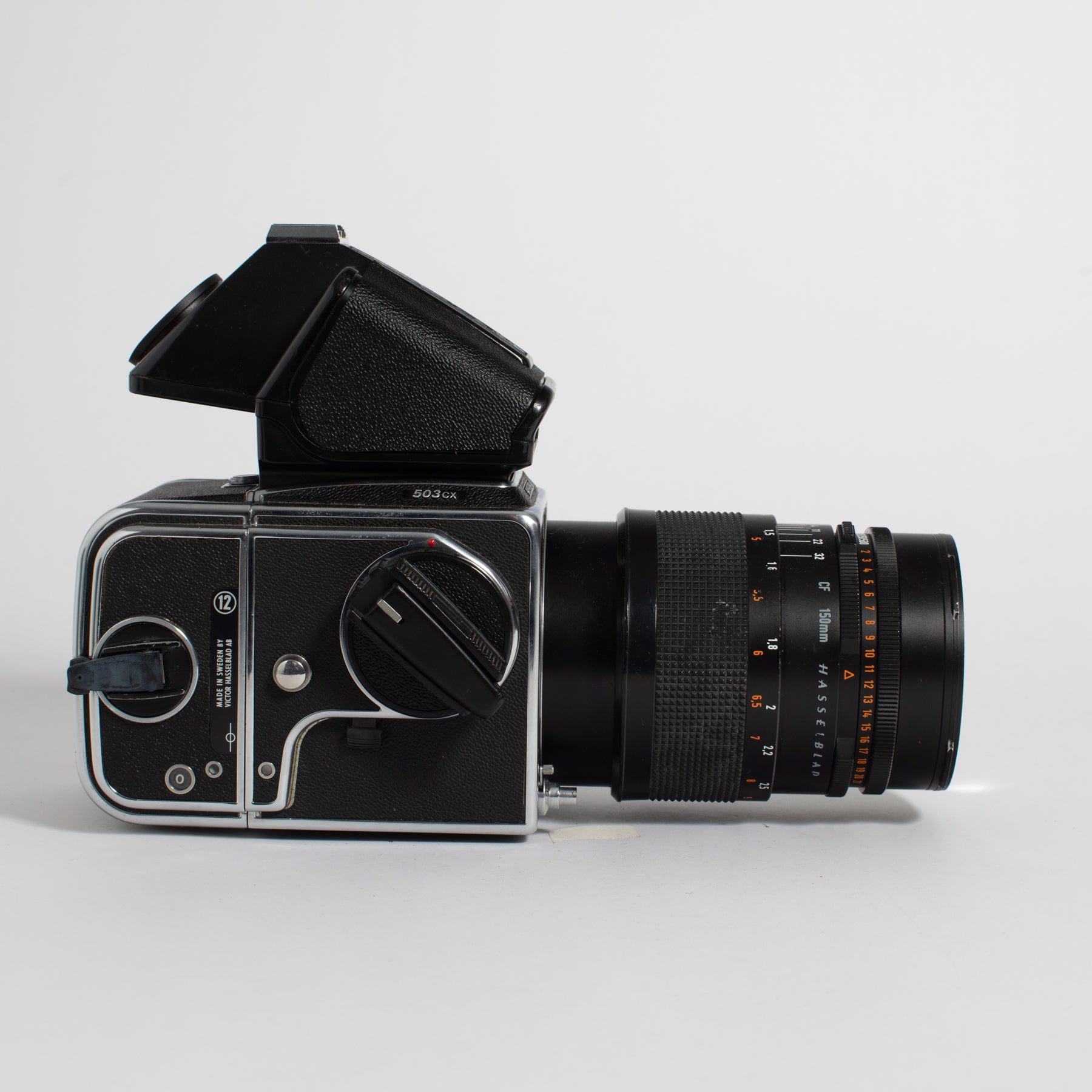 Hasselblad 503CX with PM5 viewfinder and Zeiss Sonnar 150mm f/4 T