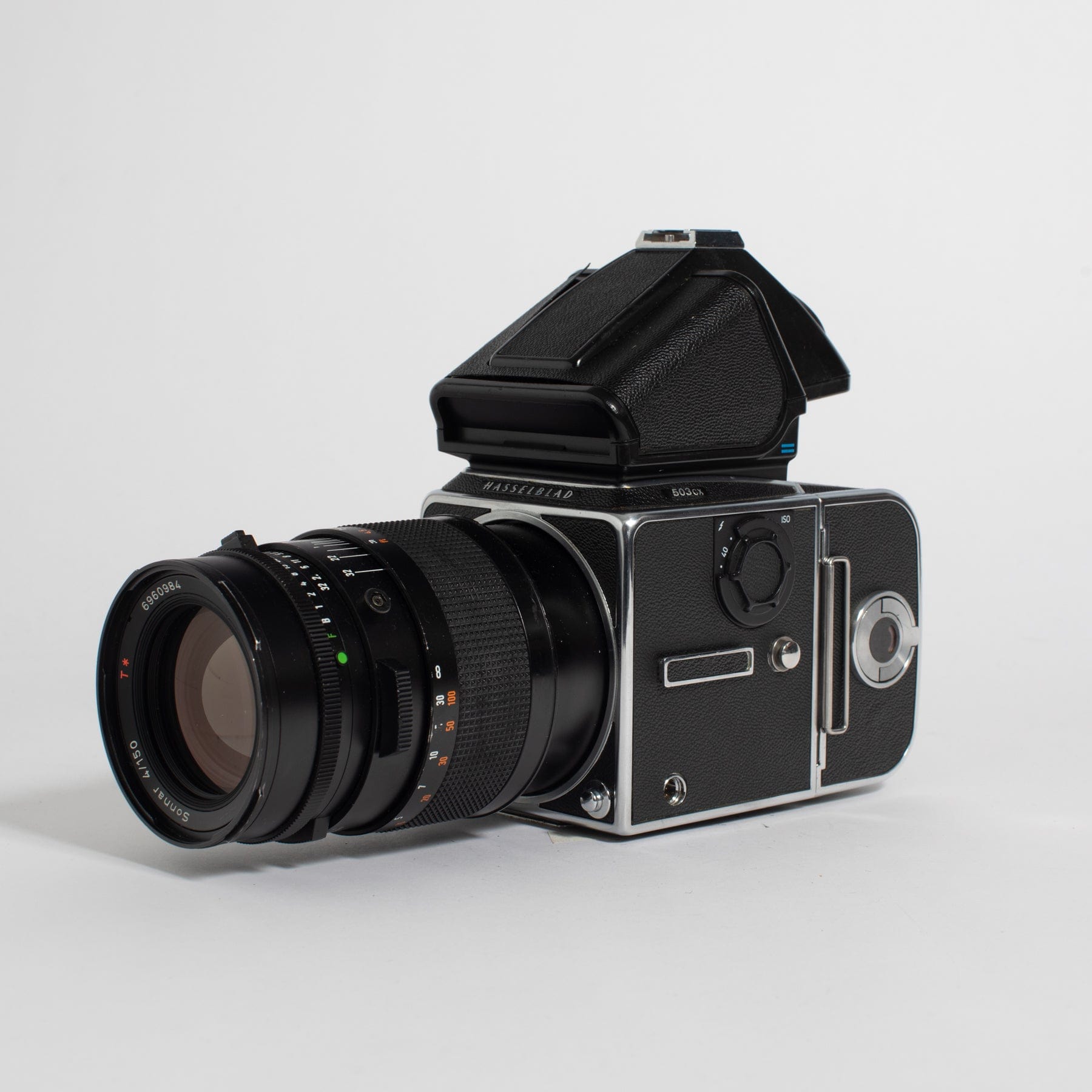 Hasselblad 503CX with PM5 viewfinder and Zeiss Sonnar 150mm f/4 T