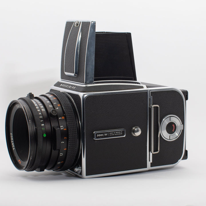 Hasselblad 500 C/M with Zeiss Planar T* 80mm f/2.8 CF Lens (PREMIUM CLA)