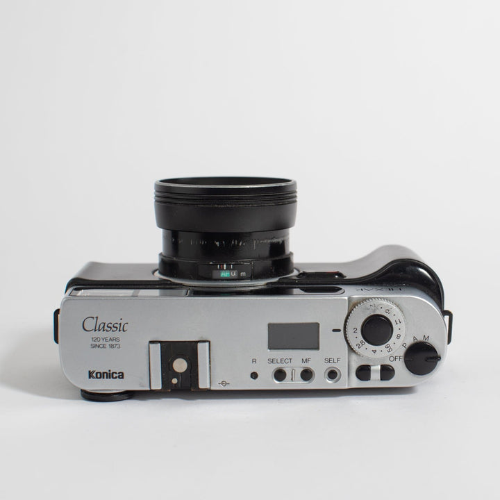 Konica Hexar Classic with 35mm f2 lens