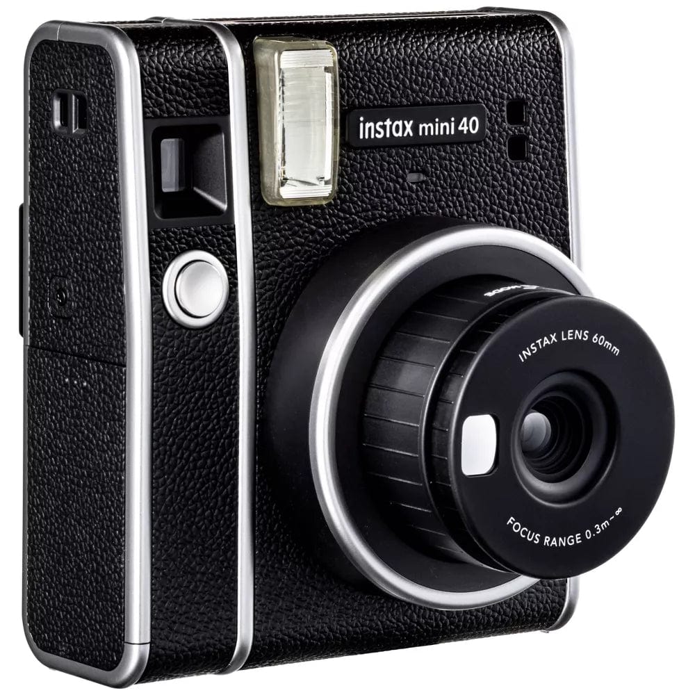 Buy instax Mini 40 Instant Camera - Black and Silver