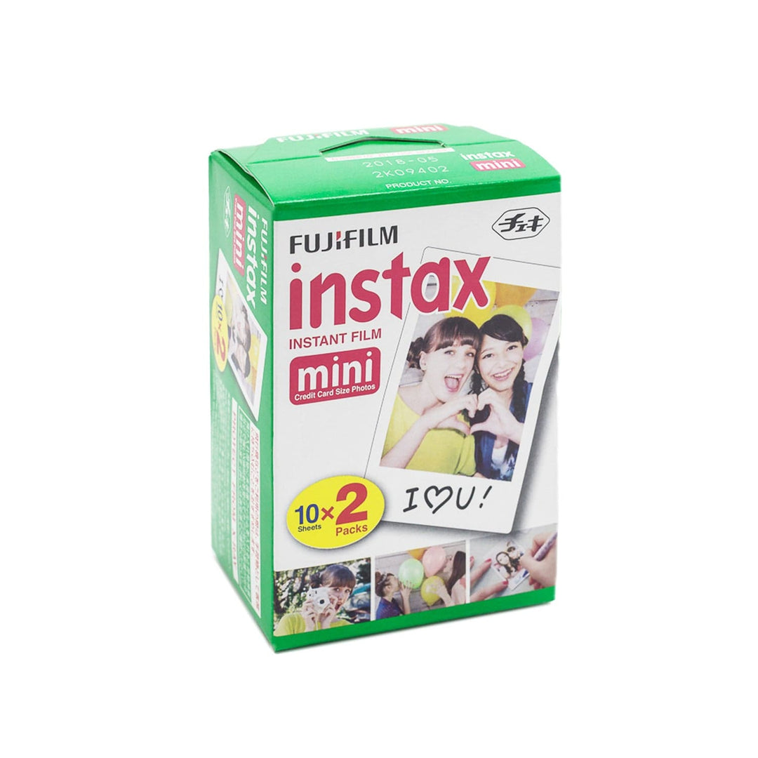 Fuji Instax Mini Instant Color Film Twin Pack (20 Exposures)