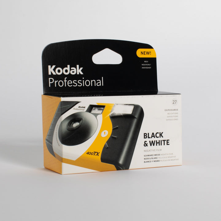 Kodak Professional Tri-x 400 35mm One-Time-Use Camera (B&W, ISO-400, 27 Exp.)