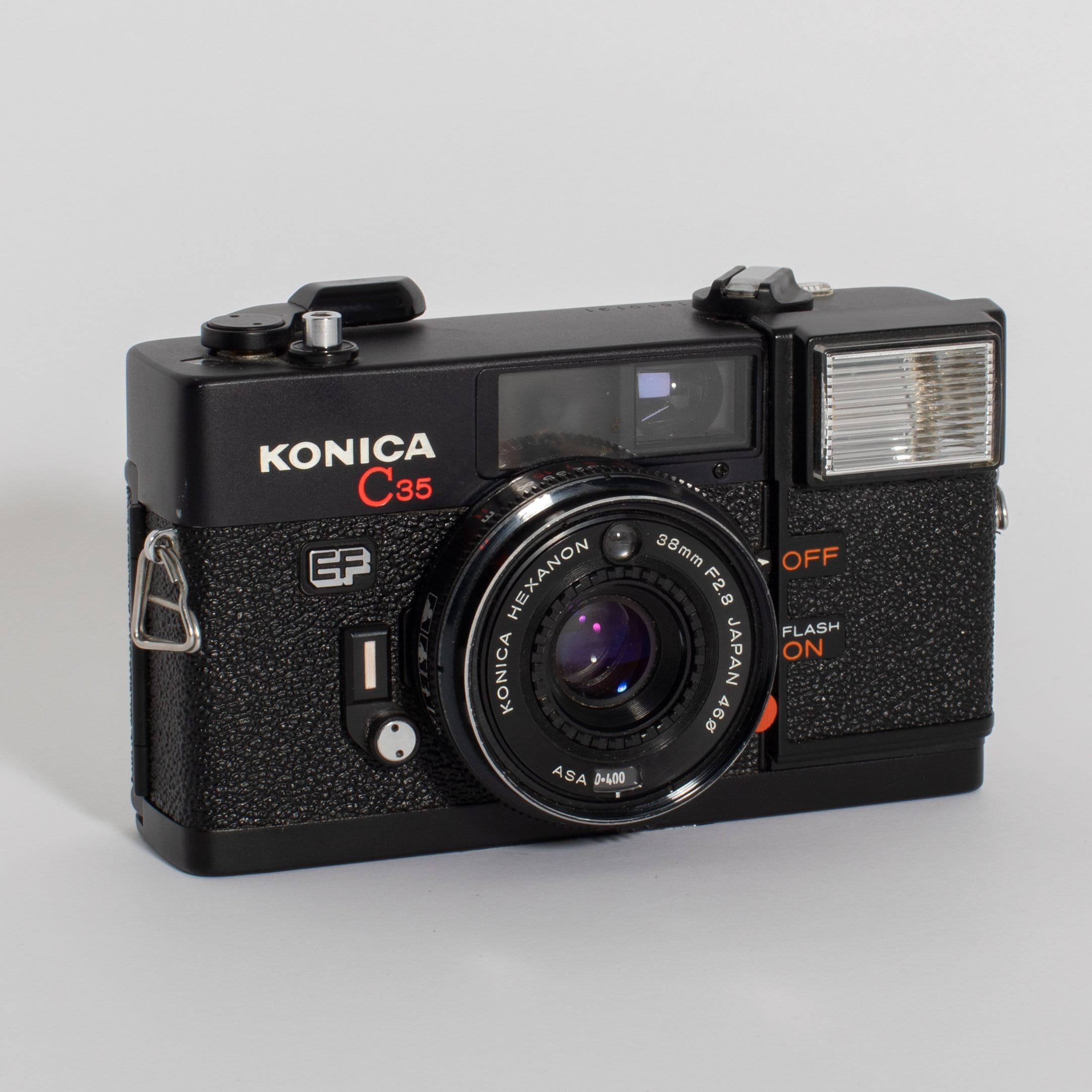 Konica C35 EF with Konica Hexanon 38mm f/2.8 – Film Supply Club