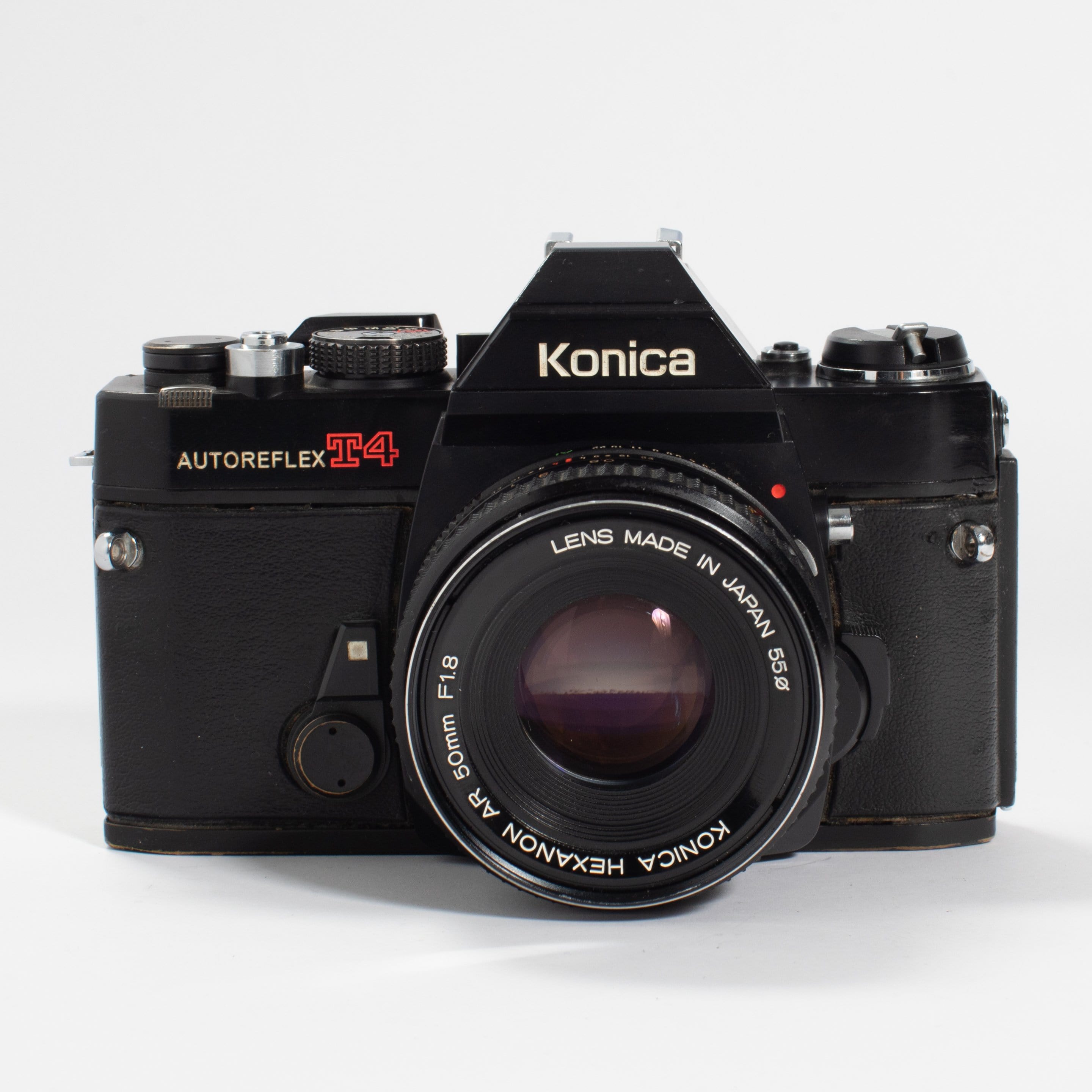 Konica Autoreflex T4 with 50mm f/1.8 & 28mm f/3.5 KIT – Film