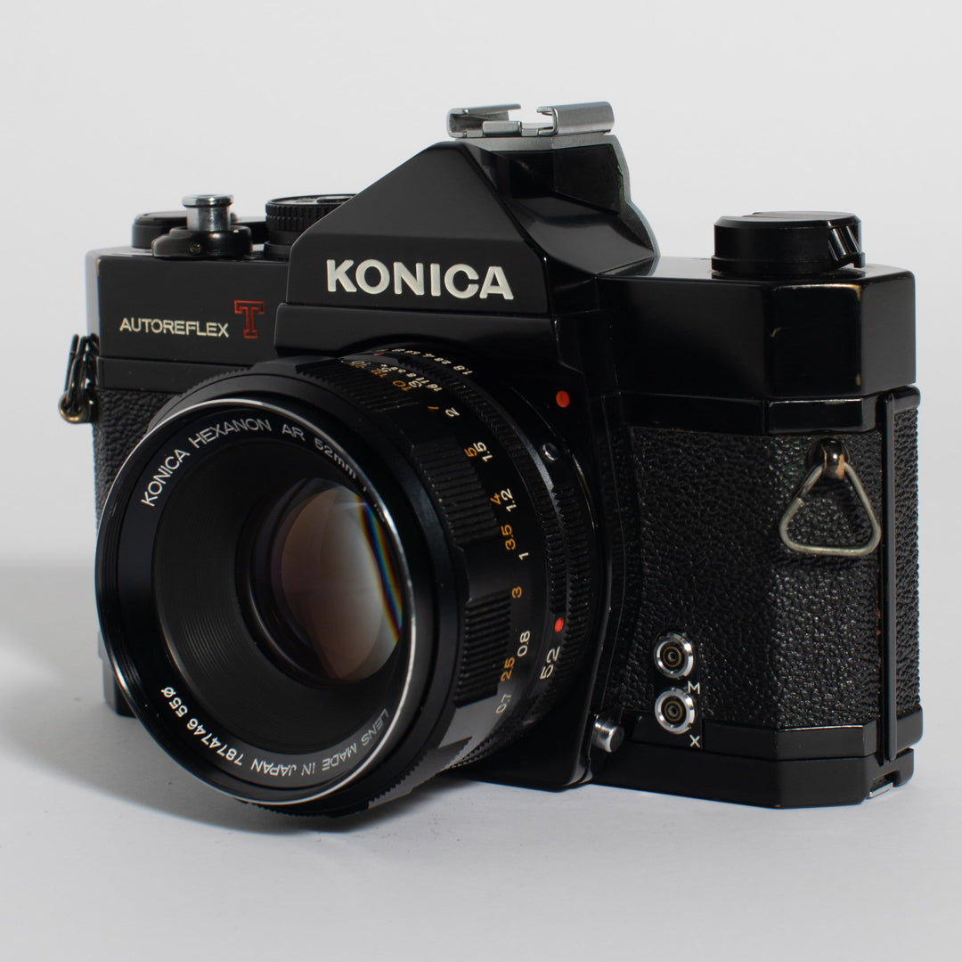 Konica Autoreflex T with 52mm f/1.8