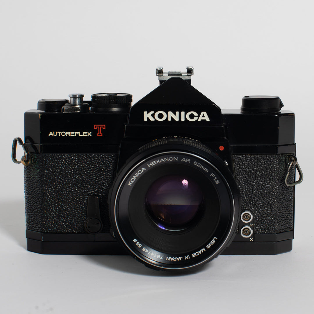 Konica Autoreflex T with 52mm f/1.8
