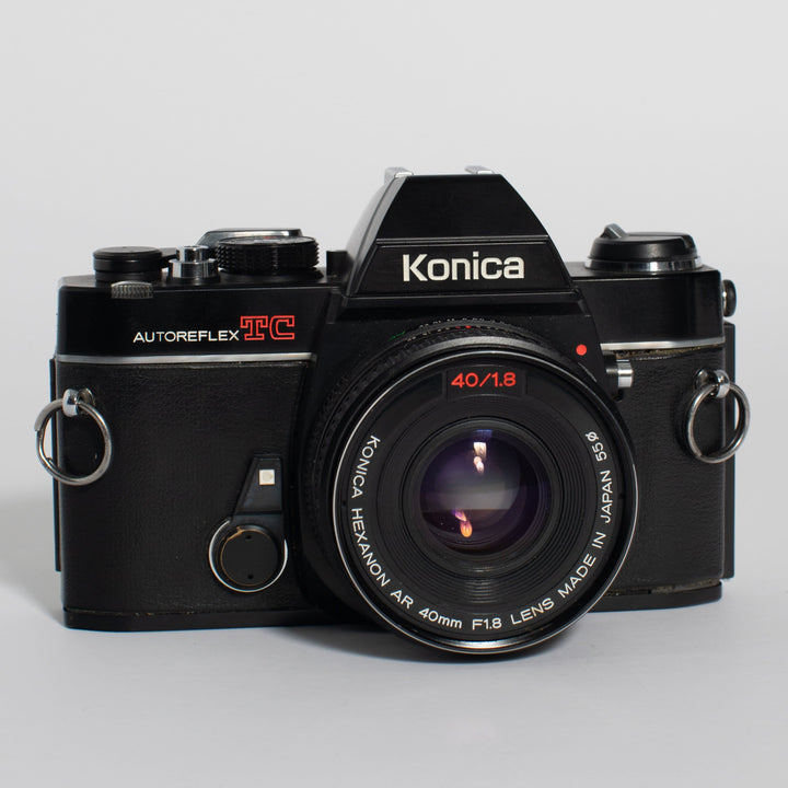 Konica Autoreflex TC with 40mm f/1.8